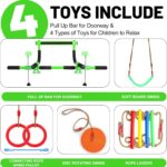 Doorway Swing for Children & Door Pull Up Bar for Adults - Indoor Child Swin... - Image 3