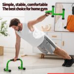 Push Up Bar, Parallettes Bars For L-sit & Dip, Heavy-Obligation No Wobbling ... - Image 6