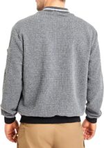 Mens Light-weight Jacket Informal Bomber Jacket Varsity Coat - Image 4