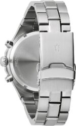 Bulova Males's Basic 6-Hand Chronograph Excessive Efficiency Quartz Silver... - Image 4