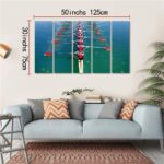 ERGO PLUS Fashionable Art work Wall Artwork Canvas Summary Work - Eight Ro... - Image 3