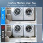 Washing Machine Drain Pan Silicone mat,Giant 53.5" X 26.8" Non-Slip Wa... - Image 5