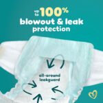 Pampers Swaddlers Diapers, Dimension 2 (10-22 lbs), 186 Depend, Absorbent, Okay... - Image 5