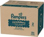 Pampers Swaddlers Diapers, Dimension 2 (10-22 lbs), 186 Depend, Absorbent, Okay... - Image 7