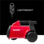 Sanitaire SC3683D Canister Vacuum, Crimson 19.2 x 17.75 x 11.3 inches - Image 3
