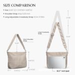 VONAL Hobo Crossbody Luggage for Girls, Vegan Leather-based Purses Shoulder Han... - Image 6