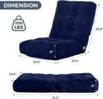 MAXYOYO Adjustable Flooring Chair with Again Assist, Gaming Chair Flooring M... - Image 3