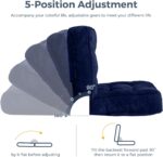 MAXYOYO Adjustable Flooring Chair with Again Assist, Gaming Chair Flooring M... - Image 4
