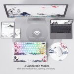 Womier 75% Wi-fi Mechanical Keyboard with Shade Multimedia Display G... - Image 5