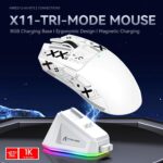 ATTACK SHARK X11 Extremely-Gentle Triple Mode Gaming Mouse PAW3311 Optical ... - Image 3