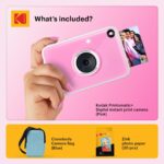 Kodak Printomatic+ Immediate Print Digital Digicam Starter Bundle + Carry... - Image 3
