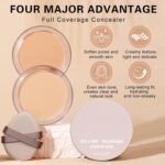 Underneath Eye Concealer Full Protection,Underneath Eye Corrector for Darkish Circles... - Image 4