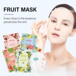 20 Sheets Face Masks Skincare,Hydrating Face Masks Appropriate for All Sk... - Image 3