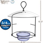 Nature's Manner BBFM1 Bluebird Buffet Steel Chicken Feeder with Protecting B... - Image 4
