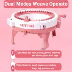 SENTRO Knitting Machine,48 Needles Knitting Machine with Row Counter,S... - Image 5