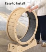 39.4" Wood Cat Operating Wheel - Low Noise Train Wheel for Massive In... - Image 7