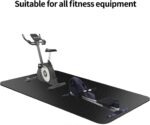 Treadmill Mat,Bike Mat Suitable with Peloton Bike Elliptical Treadmi... - Image 5