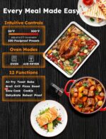 Nuwave Bravo Professional Good Toaster Oven Countertop, True Air Fryer Combo w... - Image 4