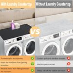 Silicone Washer Dryer Countertop Covers 54" x 27.5", Further Giant Laund... - Image 7