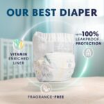 Pampers Pure Safety Child Diapers, Dimension 2 (12-18 lbs), 186 Depend, U... - Image 3