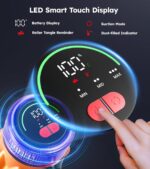 Cordless Vacuum Cleaner, 600W 50KPA 70Mins Vacuum Cleaners for Dwelling, S... - Image 5