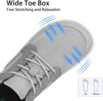Males's Barefoot Sneakers Vast Toe Field Minimalist Sneakers for Males Zero Drop S... - Image 3