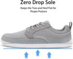 Males's Barefoot Sneakers Vast Toe Field Minimalist Sneakers for Males Zero Drop S... - Image 4