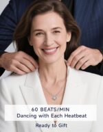 MomentWish Necklace for Ladies, Glowing Present for Her, 1Carat Moissani... - Image 6