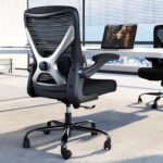 Ergonomic Workplace Chair - X-Formed Laptop Desk Chairs Comfortable, Mesh Hig... - Image 4