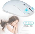 Gaming Mouse, Rechargeable Laptop Mouse with with 2 Aspect Buttons, Ty... - Image 6
