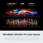 INNOCN 27" OLED 2K QHD 2560 x 1440p 500Hz Gaming Monitor, Gaming Conso... - Image 3