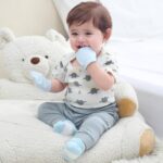 Child Bodysuit Boy Woman Garments Tender New child Toddler Outfit Brief Sleeve... - Image 6