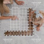 Toddlekind Playmat - Premium Foam Playmat 4 x 6 ft 6 Tile Further Thic... - Image 3