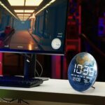 Digital Desk Clock with Massive LED Show, Earth Fashionable Date Temperatu... - Image 7
