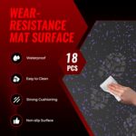 SUPERJARE 0.79'' Further-Thick Train Tools Mats, 18 Pcs 72 Sq Ft ... - Image 8