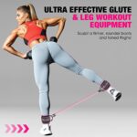 Ankle Resistance Bands with Cuffs, Ankle Bands for Working Out, Ankle ... - Image 4