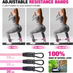 Ankle Resistance Bands with Cuffs, Ankle Bands for Working Out, Ankle ... - Image 6