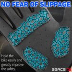 BEACE Biking Gloves for Males Ladies - Full Finger Mountain Bike Gloves ... - Image 5