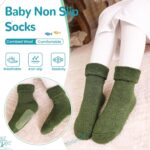 6 Pairs Child Boy Woman Non Slip Socks Youngster Toddler Winter Thick Mushy W... - Image 3