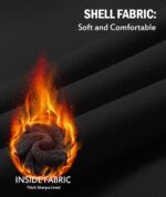 SECOOD Children Hoodie Fleece Jacket Heat Sherpa Lined Zip Up Hooded Sweat... - Image 3