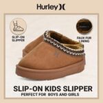 Hurley Children Modi Slippers - Indoor and Out of doors Slip-On Footwear for Boys ... - Image 3
