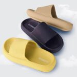 CUSHIONAIRE Feather EVA Slides for Ladies – Snug Slip On Womens ... - Image 6
