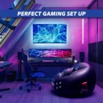 Inflatable Gaming Chair for Children & Teenagers with Cup Holders and Aspect Poc... - Image 5