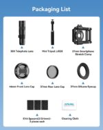 APEXEL Excessive Energy 30x HD Telephoto Lens for iPhone/Samsung/Android | Z... - Image 5