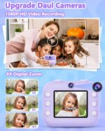 On the spot Print Digicam for Youngsters, Christmas Birthday Items for Women Boys... - Image 4