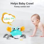 management future Crawling Crab Child Toy - Toddler Tummy Time Toys 3 4 5 6... - Image 7