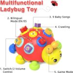 Child Crawling Toys 6-12 Months,Musical Ladybug Crawling Toy for Toddler... - Image 3
