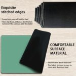 TCG Playmat Board Sport Mat Plus 50 Pcs Card Sleeves, 24 x 14 Desk Mat... - Image 4