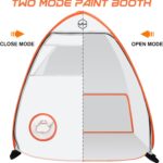 Gyfent Spray Paint Tent for Spray Portray, Transportable Paint Sales space Small... - Image 3