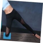 Blue Pure Rubber Non-slip Train Mat with Kneelet Pads for Yoga a... - Image 5